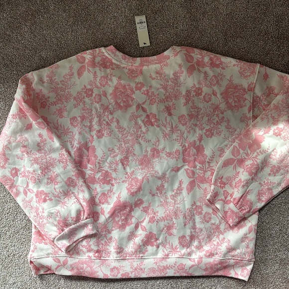 Pink Foral Crewneck - Picture 3 of 3